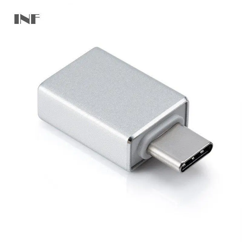 

Type C M Adapter Hi-Speed USB Type C M to USB3.0-A F, Silver