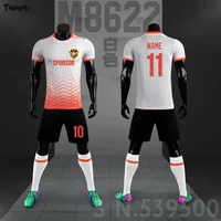 2021 personalized adult kids soccer jersey set football kit men child futbol training uniforms set de foot team suit customized
