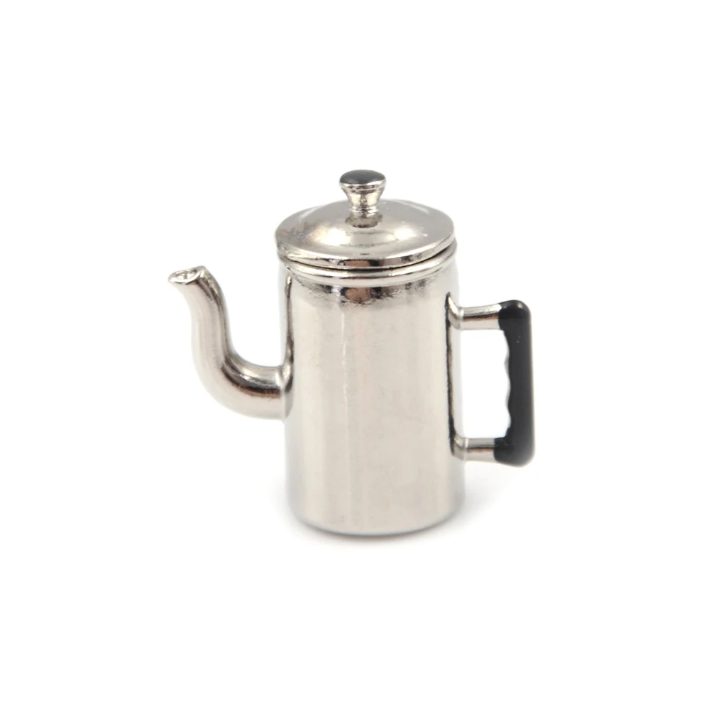 

New Tea Set Teapot Cup Kettle 1: 12 Dollhouse Furniture Miniature Dining Ware Kitchen DIY Toy Baby Christmas Gift