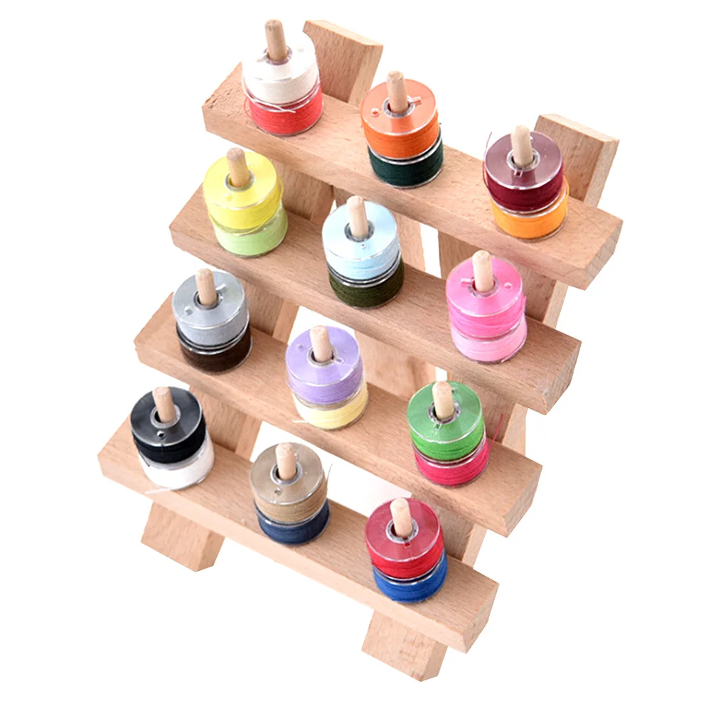 2019 оригинальный складная деревянная стойка для ниток стеллаж выставки товаров