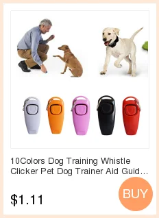 10 Цвета Кинологический свисток Clicker Собака тренер Руководство помощь Dog Whistle Pet оборудования собака продукты зоотоваров дропшиппинг