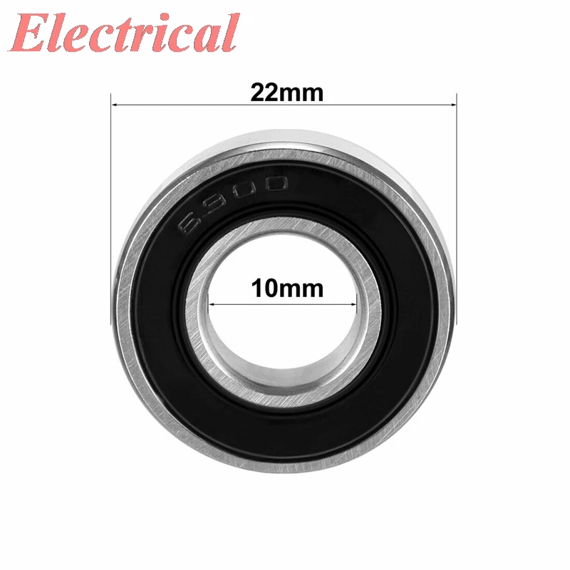 

Deep Groove Ball Bearing 6900-2RS Double Sealed 10mmx22mmx6mm Carbon Steel