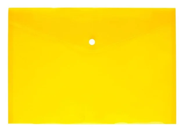 A4-yellow 1 шт. прозрачный ПВХ держатель для карт для А5 А6 А7 кольца для переплета блокнот 6 отверстий сумка на молнии мешочек дневник аксессуары для планировщика - Цвет: A4-yellow