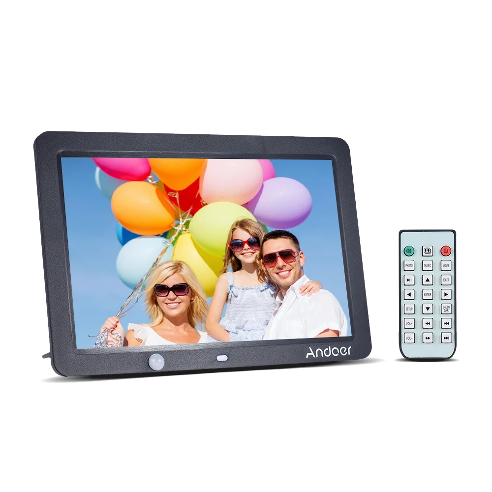 Andoer 12 &quotсветодиодный цифровой фоторамка 1280*800 с пультом дистанционного