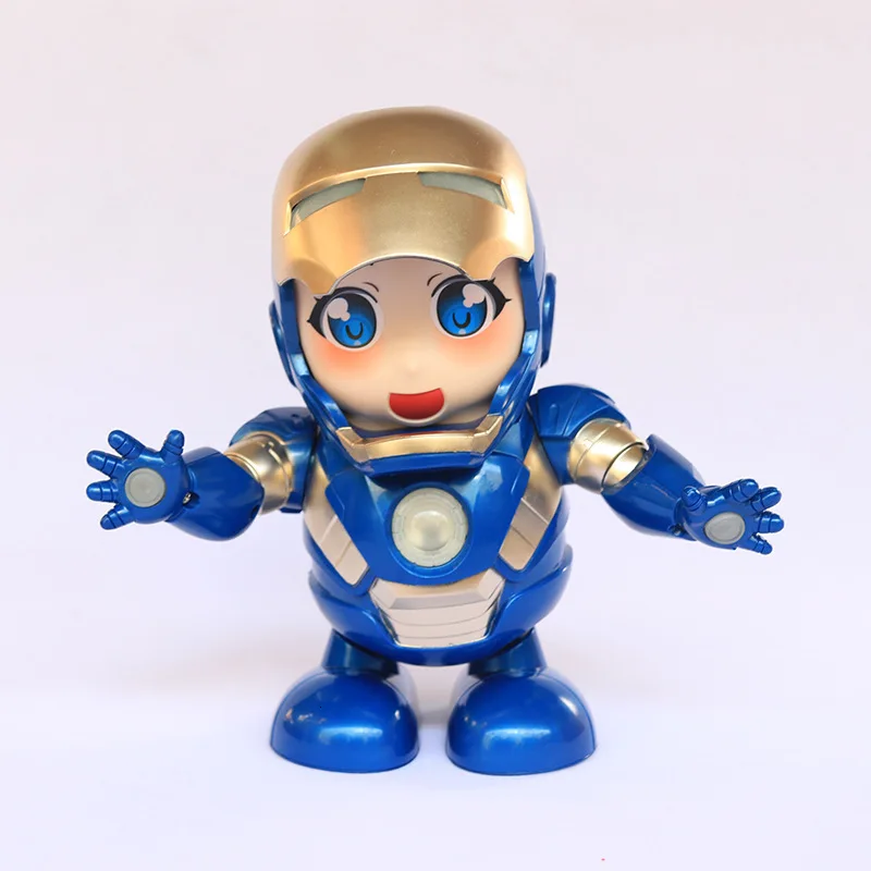 Девочки герой робот Танцующая музыка электрическая фигурка игрушка для детей