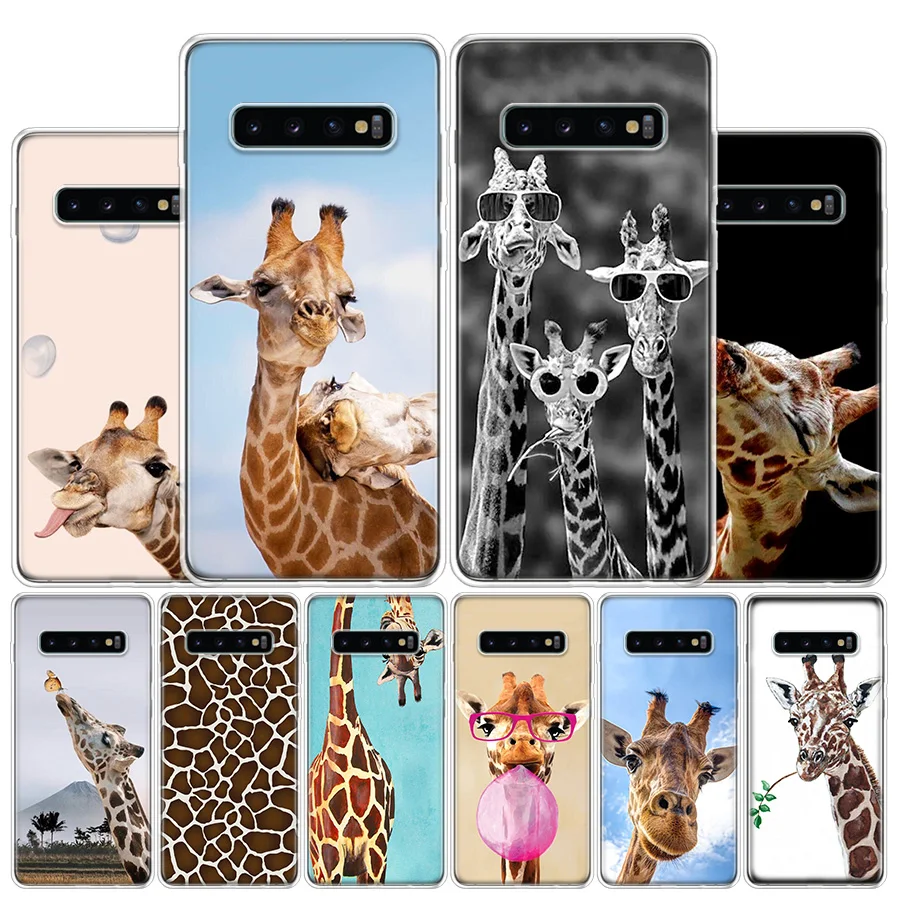 

Милый чехол с аниме жирафом для Samsung Galaxy A50 A70 Note 20 Ultra 10 Pro 9 8 A40 A20E A10S A6 A7 A8 A9 Plus