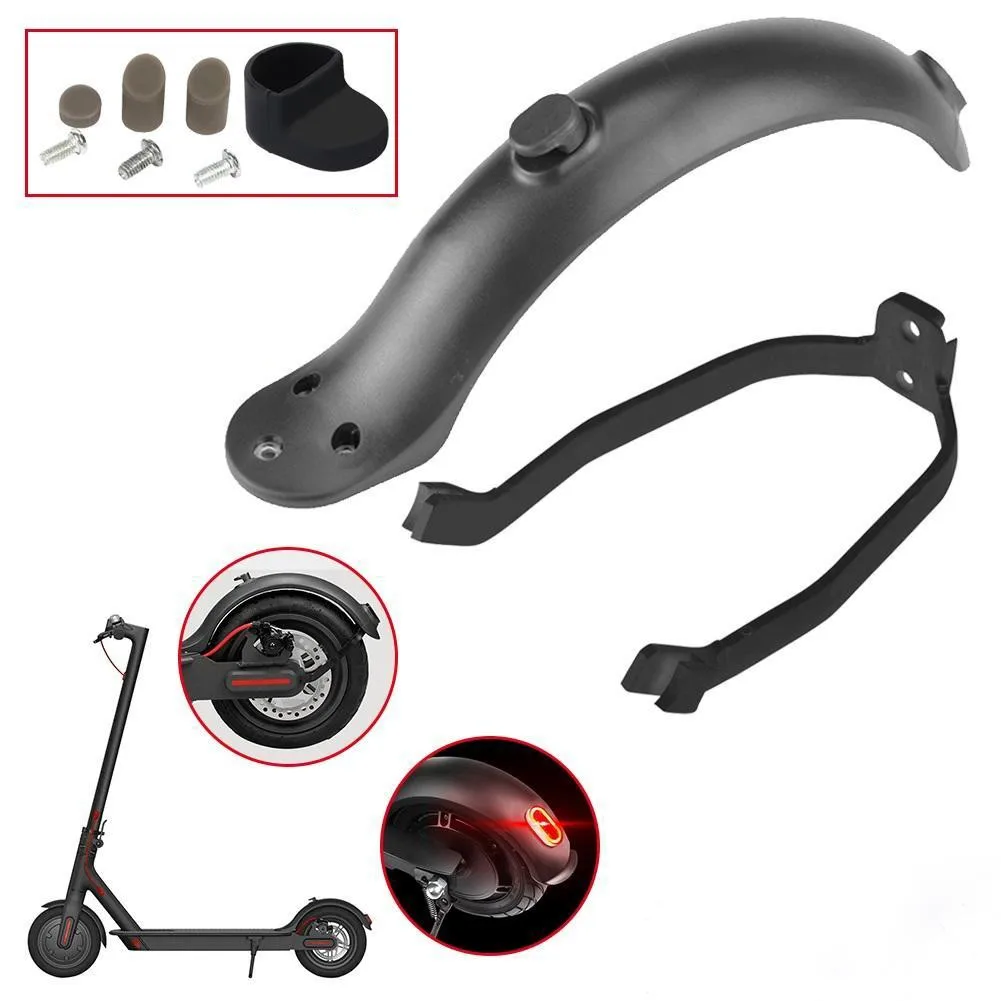

For Xiaomi Scooter Rear Mudguard Bracket Electric Scooter Mud Fender Guard Skateboard Fenders For Xiaomi M365 Accessories