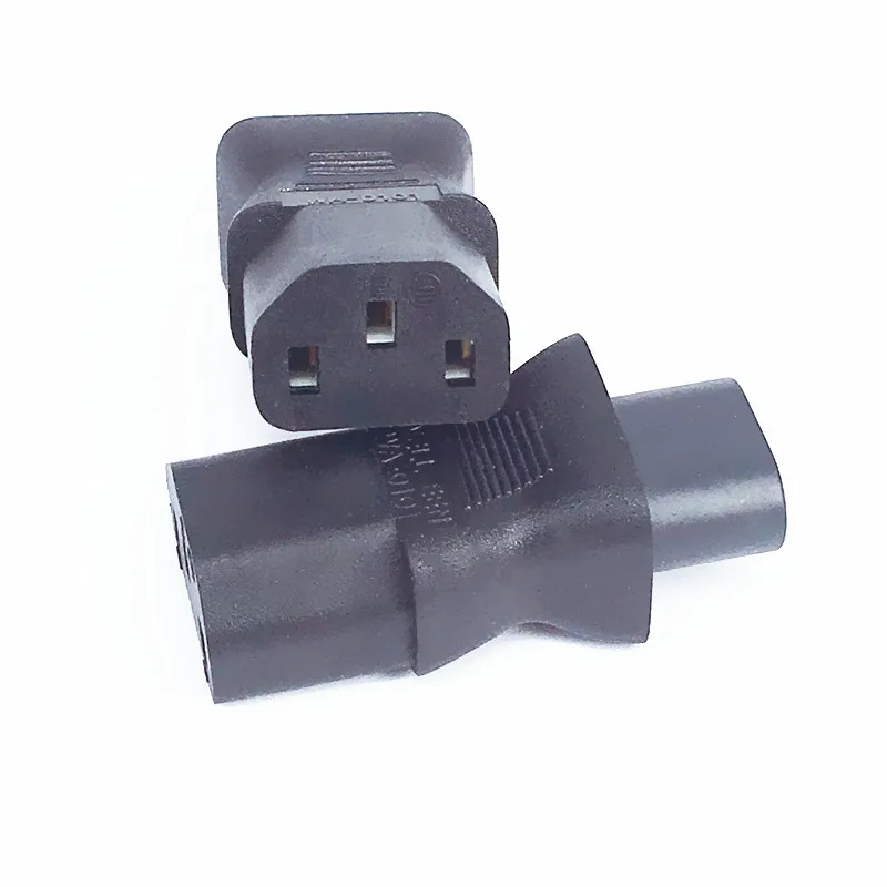 Адаптер питания IEC 320 C8 папа к C13 3Pin мама c8 2Pin папа| |