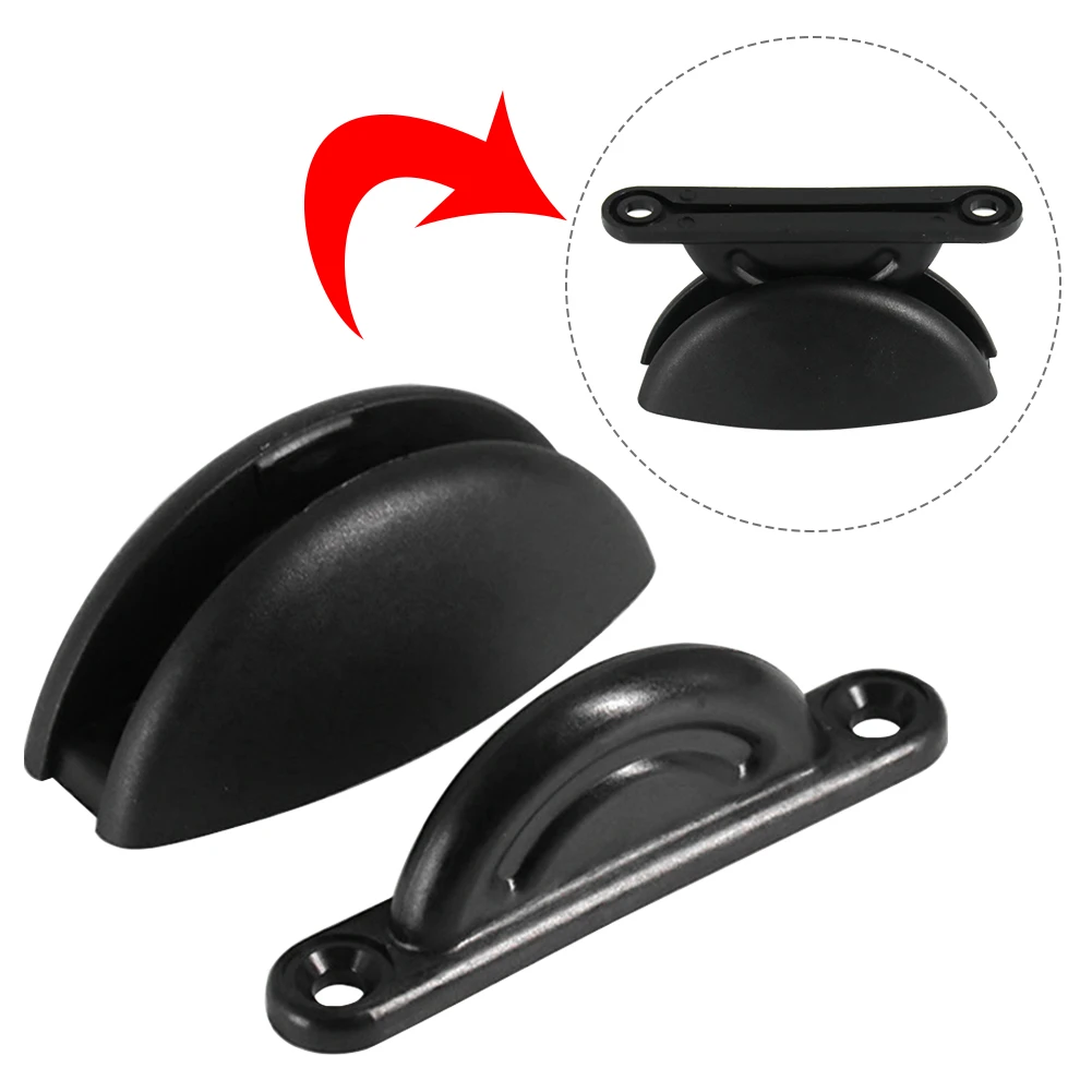 

Easy Install T Shape Protection Durable With Screws Cupboard Cabinet Caravan Solid Home For RV Retainer Catch Nylon Door Stopper