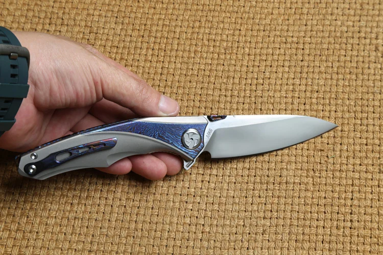 LiBinGEDC, складной нож Raptor Flipper, титановая ручка S90V, лезвие, для улицы, тактические, для кемпинга, ножи для выживания, инструменты для повседневного использования
