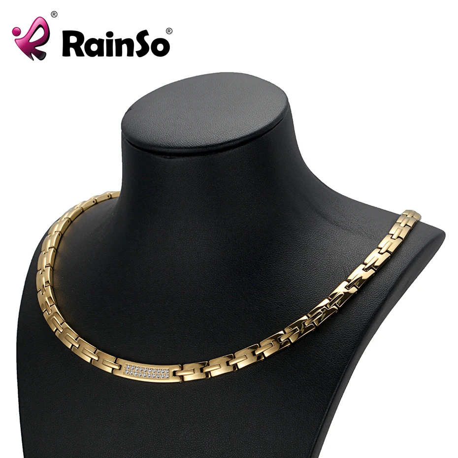 Женские ожерелья RainSo ювелирные изделия магнитная терапия для лечения артрита
