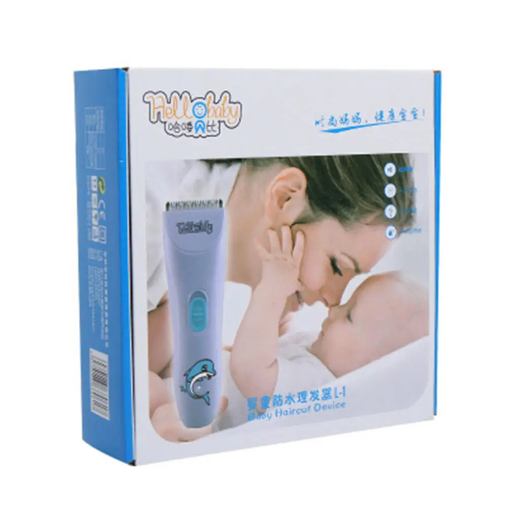 

New Baby Electric Hair Clipper Professional USB Rechargeable Waterproof Hair Trimmer Clipper For Kids Haircut Home-use