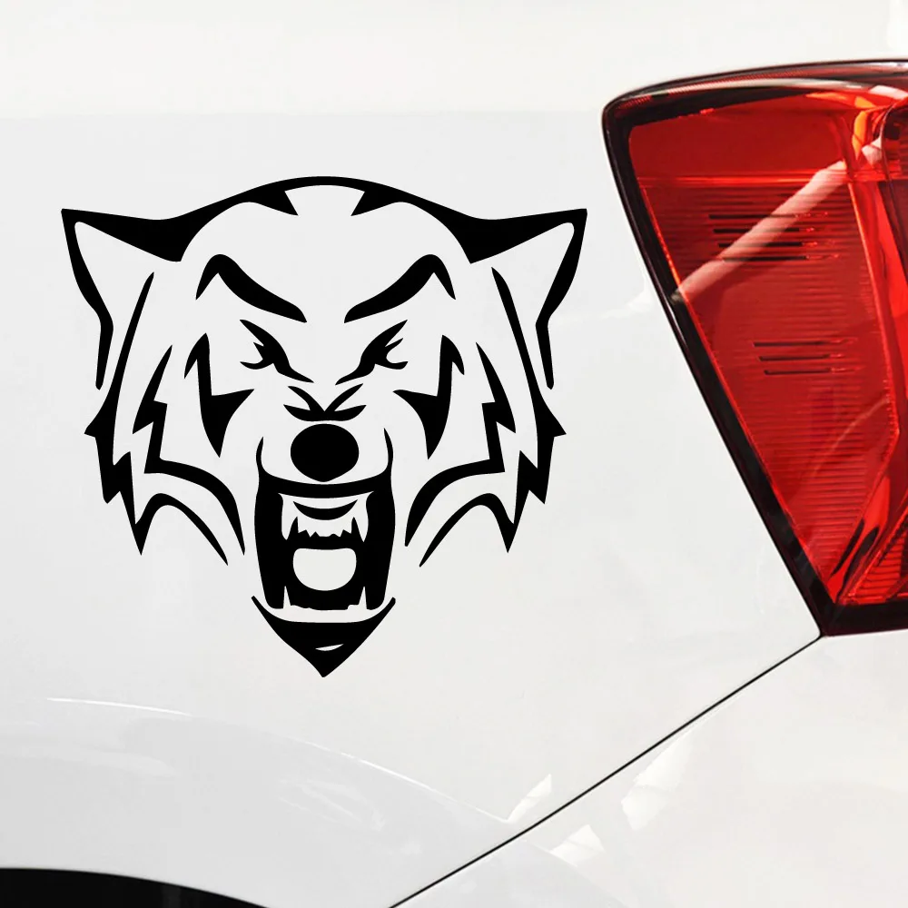 

Fashion Wolf Howl Stickers On The Car Car Truck Body Side Door Sticker Decal Graphic Universal Wolf Car Side Door Stickers