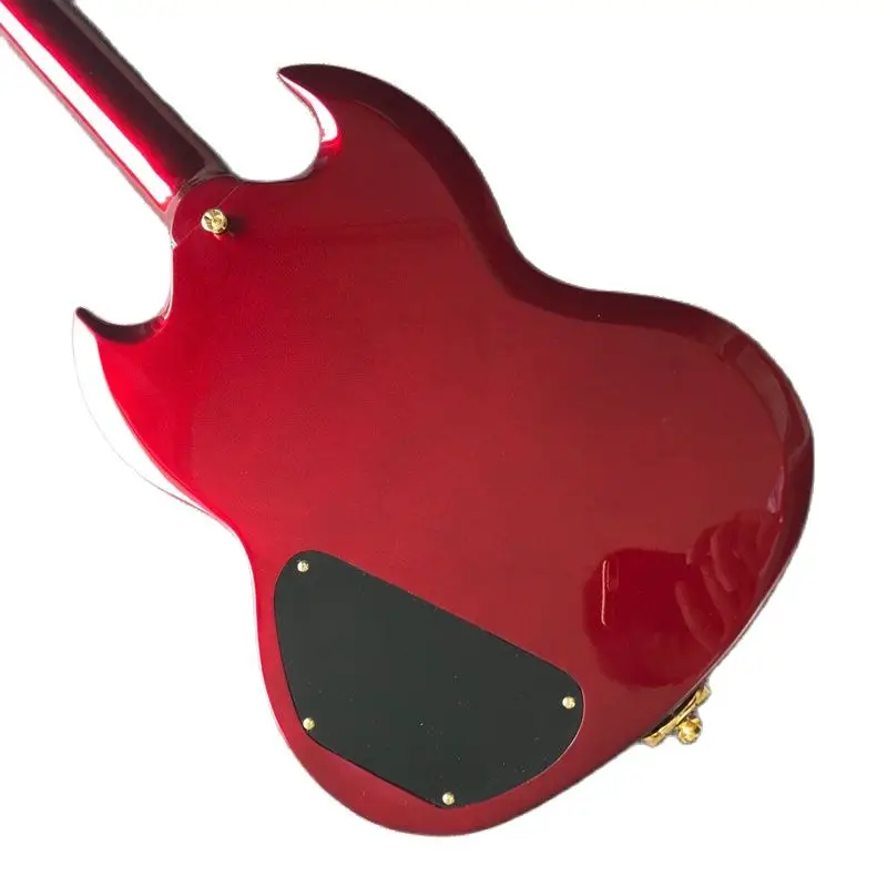 

Free Delivery, Exclusive Production Of High-End Guitar. Grade 22 Silk, Mahogany Fingerboard, Metallic Red