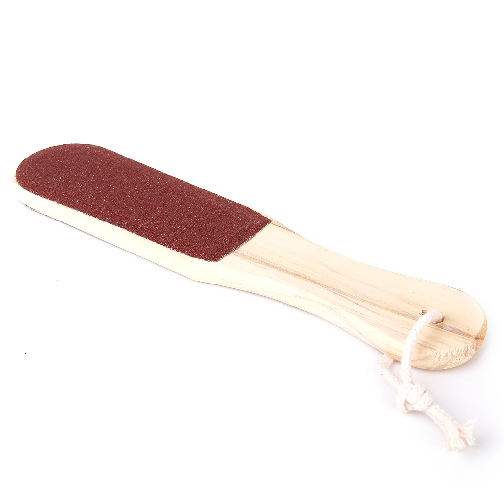 

Footful Dual-Side Foot File For Hard Skin With Wooden Handle