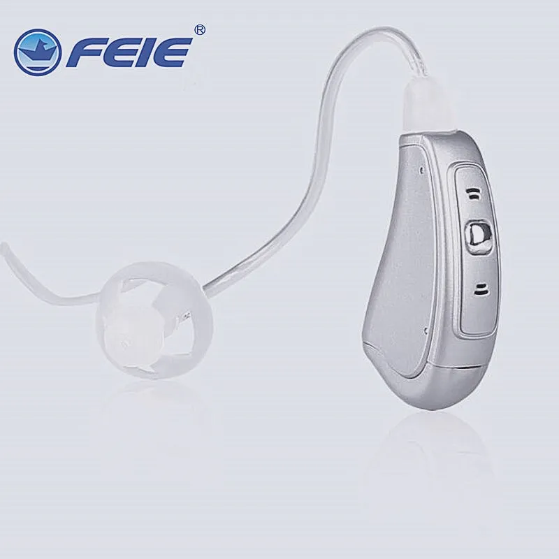 За ухом цифровой Слуховые аппараты помощь регулируемый голос программируемый