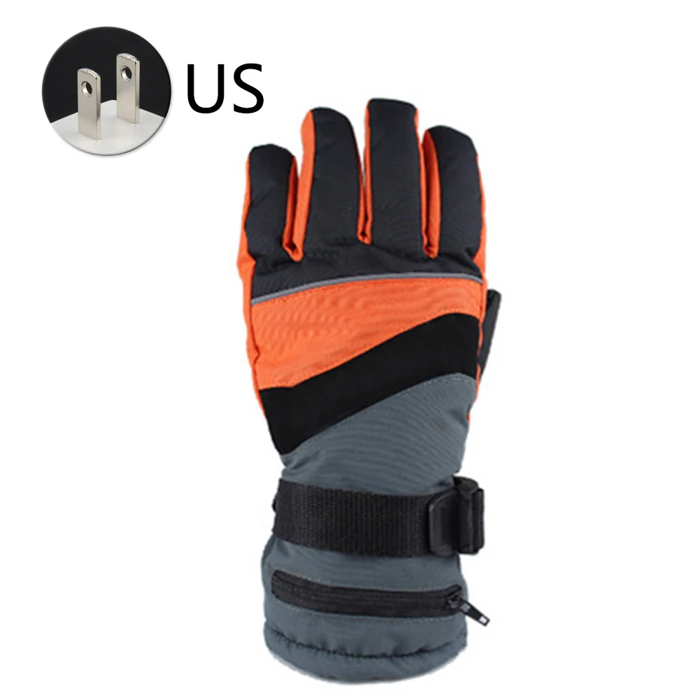 Спортивные перчатки с электроподогревом для катания на лыжах женщин и мужчин