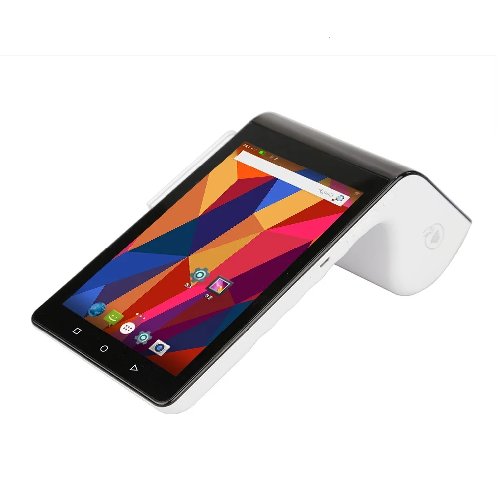 PT7003 android pos терминал мобильный сенсорный экран портативная машина wifi rfid