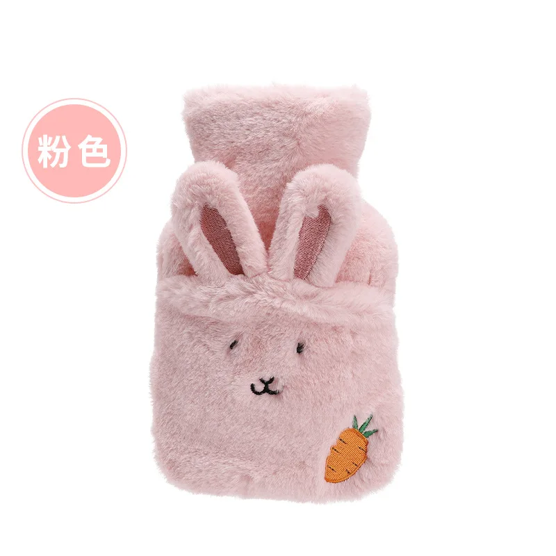 500 мл горячей воды Бутылка сумка packCute ПВХ стресс боли терапии вязаные мягкие