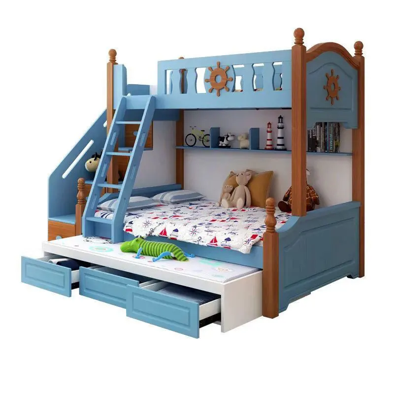 Детская мебель для спальни горячая распродажа современная двухъярусная кровать