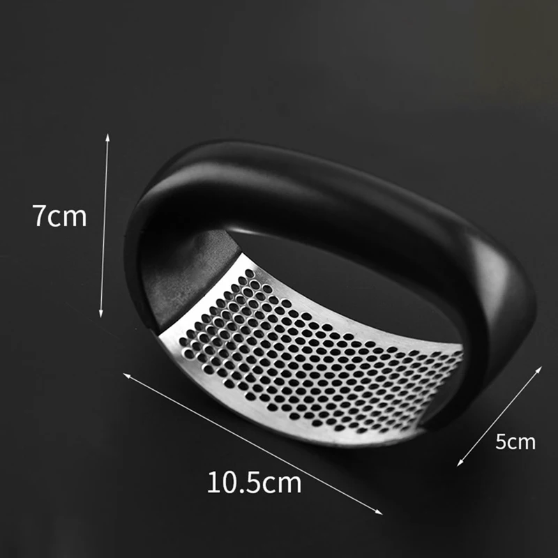 Stainless Steel Garlic Press Household Manual Device Kitchen Squeezer Ginger Tool Accessories | Дом и сад