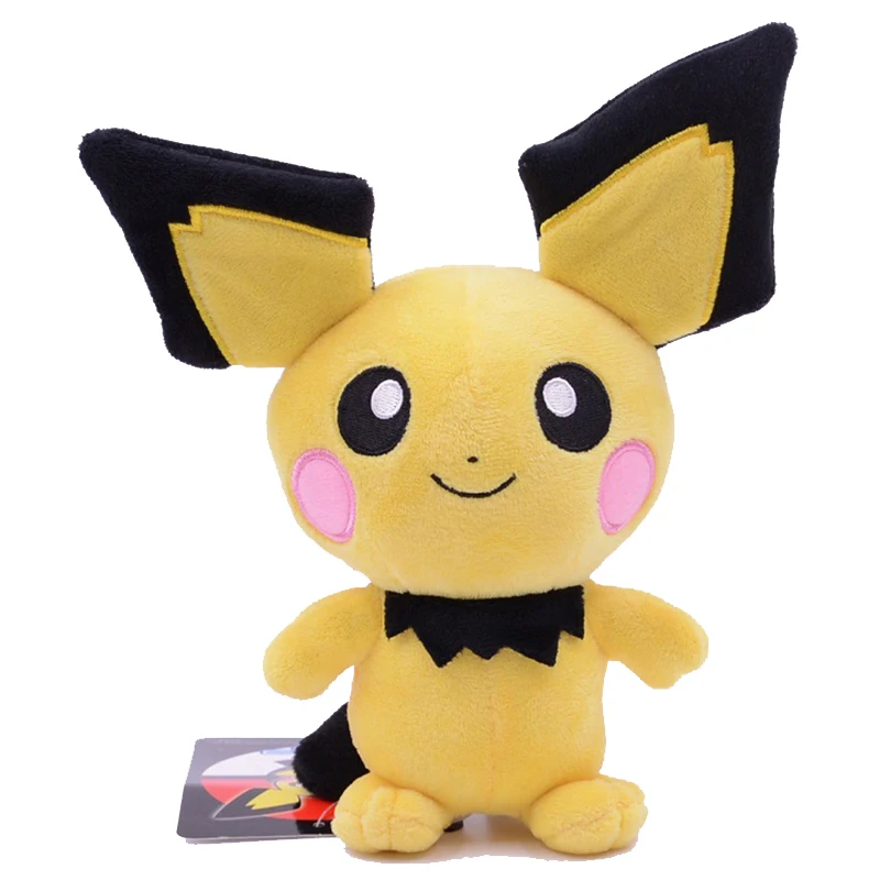 20 см Takara Tomy покемон Pichu плюшевые Пикачу несовершеннолетних версия игрушки