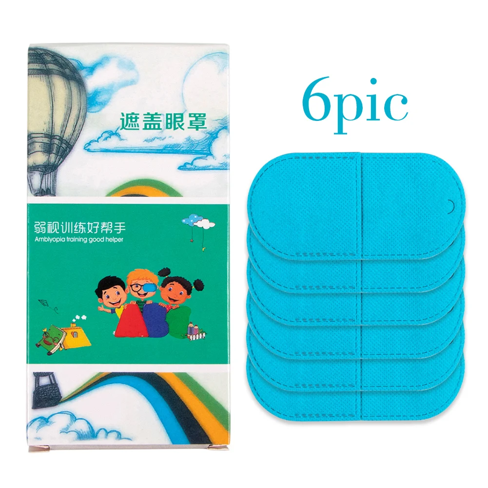 6 шт./лот Детские Пластыри для глаз с окклюзией медицинские пластыри ленивых