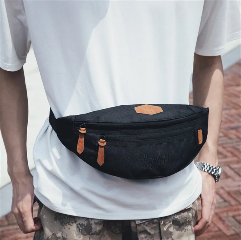 Модная поясная сумка для мужчин и женщин кошелек из ткани Оксфорд дорожная на