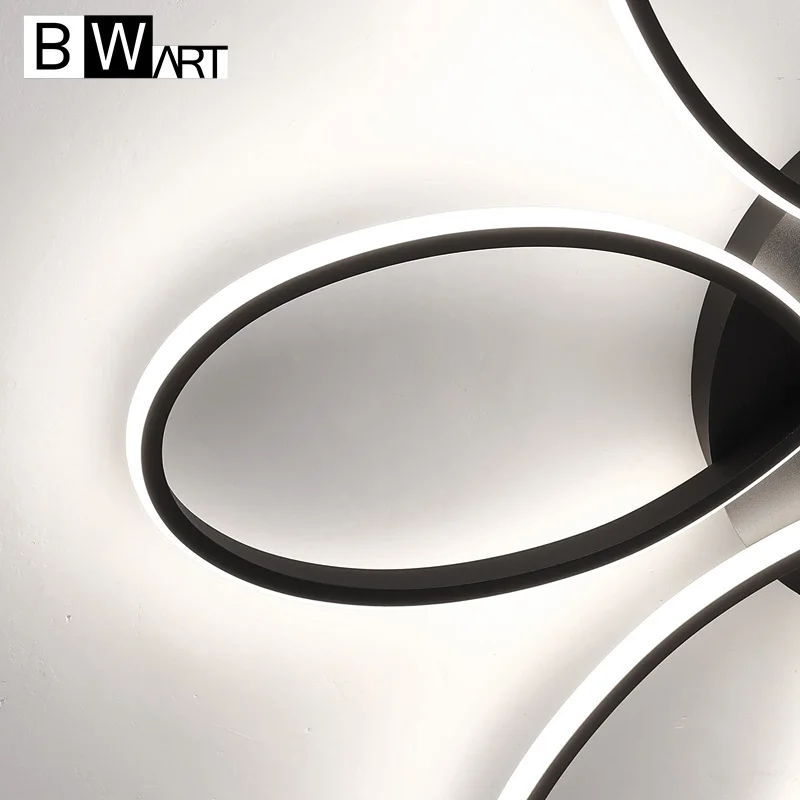 

BWART New modern led chandelier for living room bedroom dining room Remote control high brightness Indoor chandelier lighting