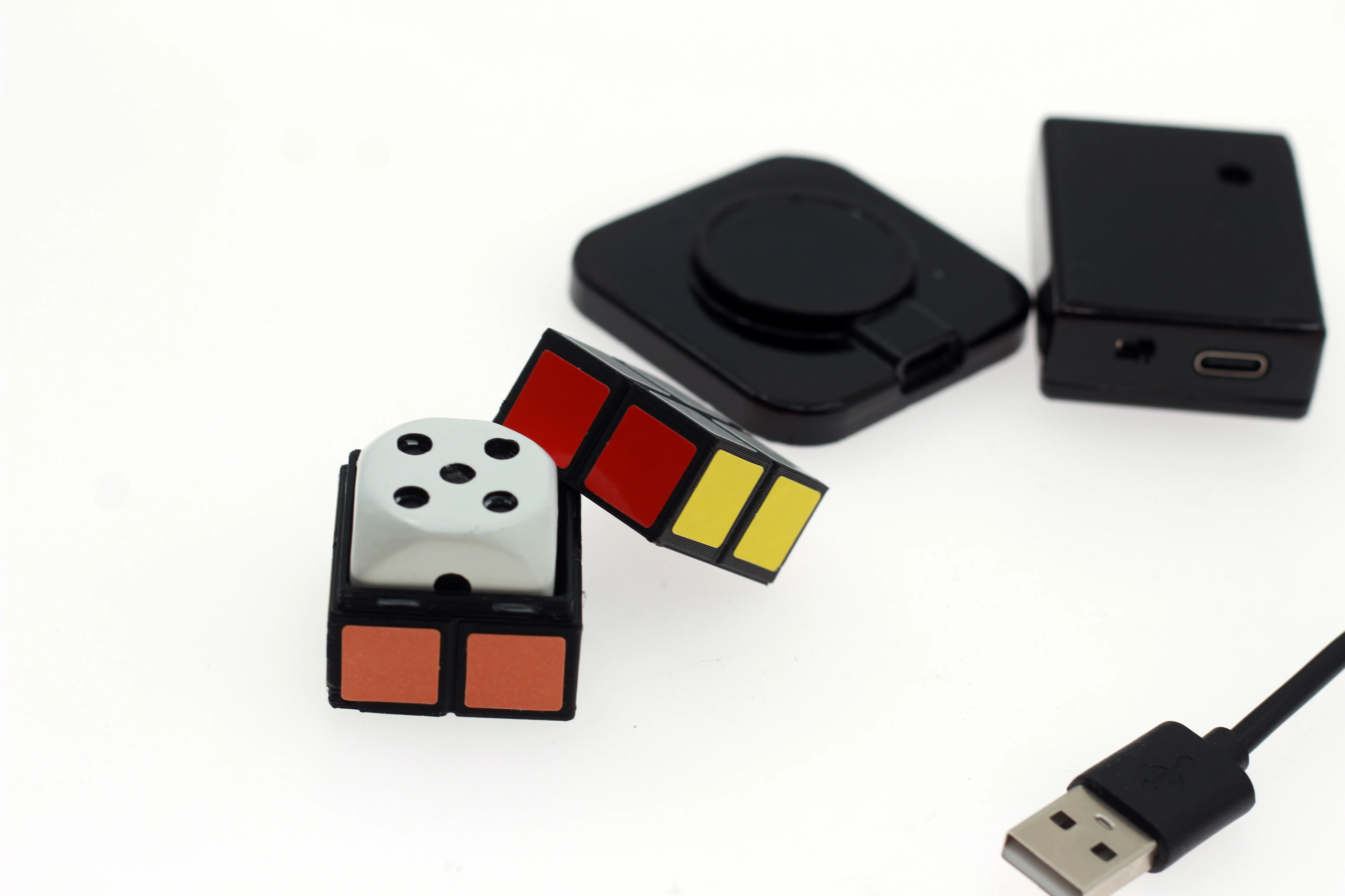 Mental Dice (Cube) 2 0 реальные кости Беспроводная зарядка предсказание магические трюки