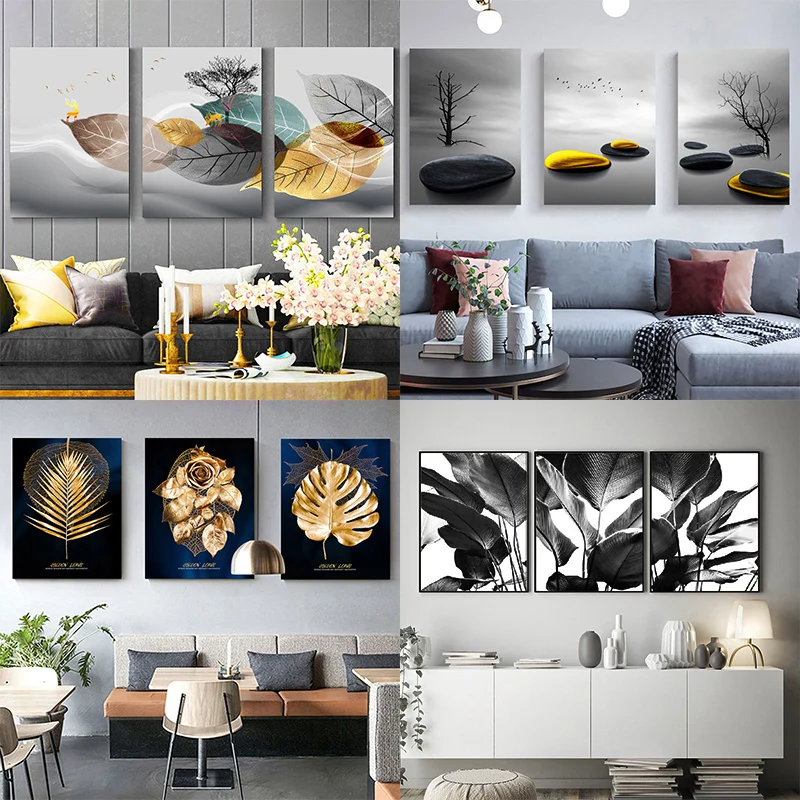 

Nordic Room Decoration Poster Cuadros Para El Hogar Canvas Wall Art Photo Frames for Picture Wall Wall Decoration with Frame