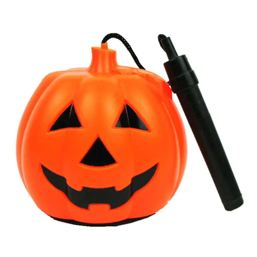 

Lamp Children's Portable Rotating LED Gypsophila Pumpkin Lantern Halloween Decoration Decorations Practical