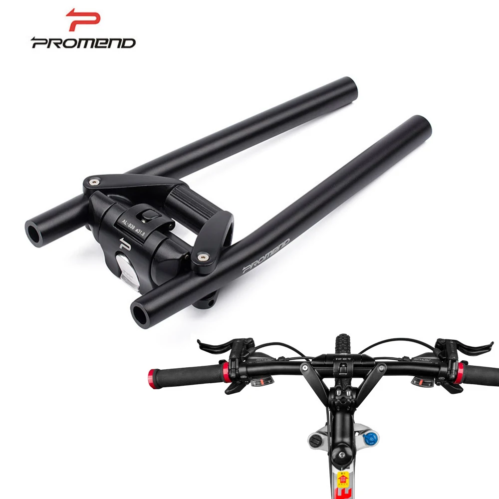 PROMEND MTB велосипед складной руль из алюминиевого сплава складной велосипед перекладина Руль Горный велосипед аксессуары