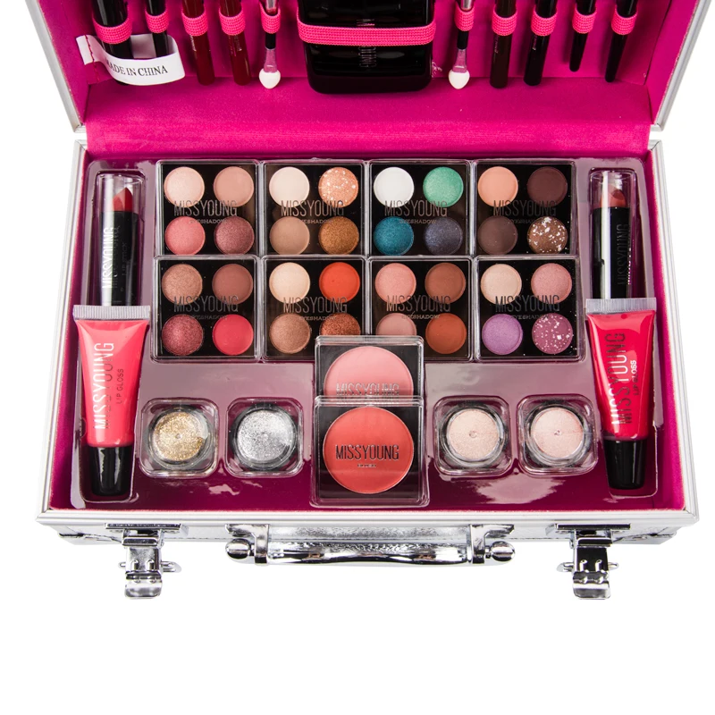

Makeup Kit Makeup Set Box Professional Makeup Full Suitcase Makeup Set Makeup For Women Lipstick,makeup Brushes Set TSLM1
