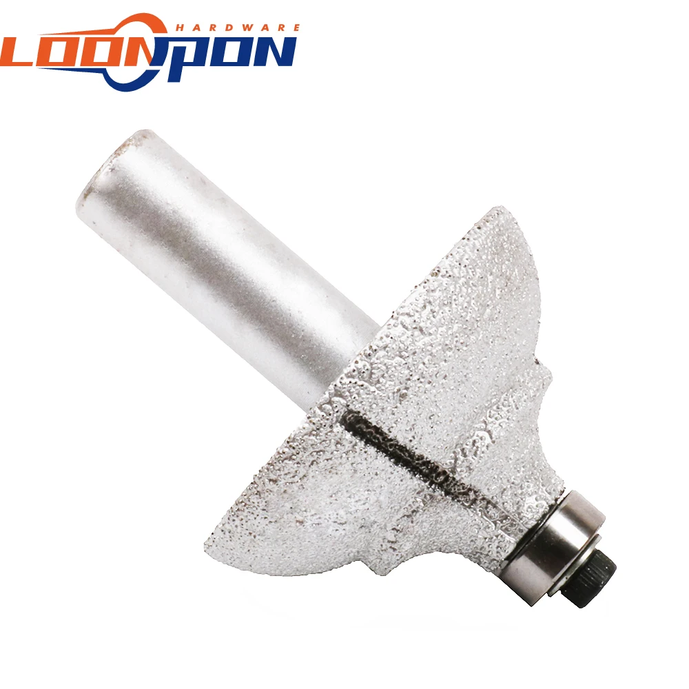 V Вакуумные Паяные алмазные паяльные фрезы для гранита мрамора фрезерный станок