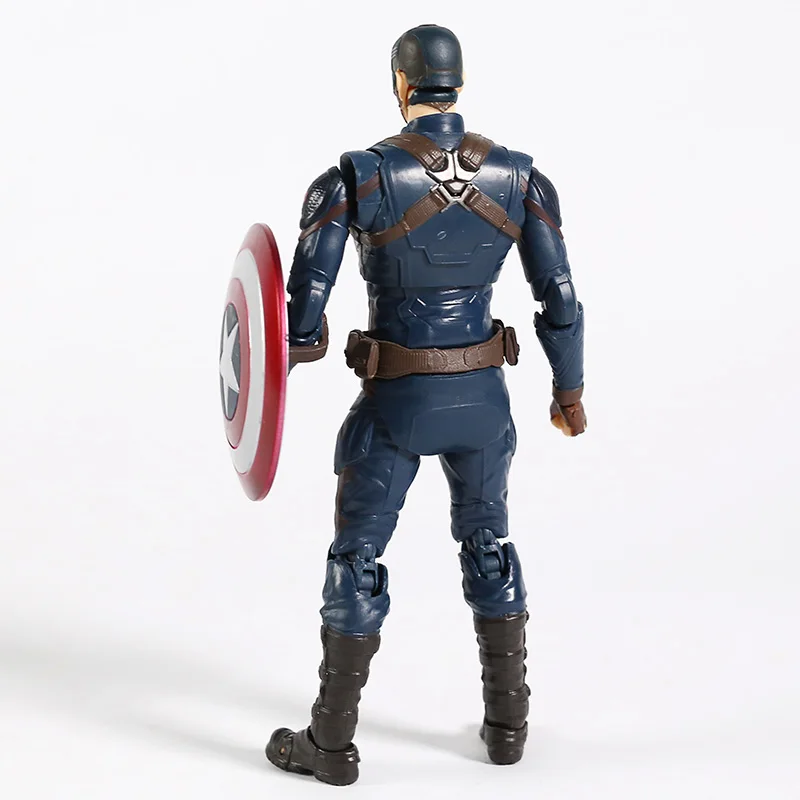 SHF Капитан Америка Мстители Финал ПВХ экшн фигурка Коллекционная модель