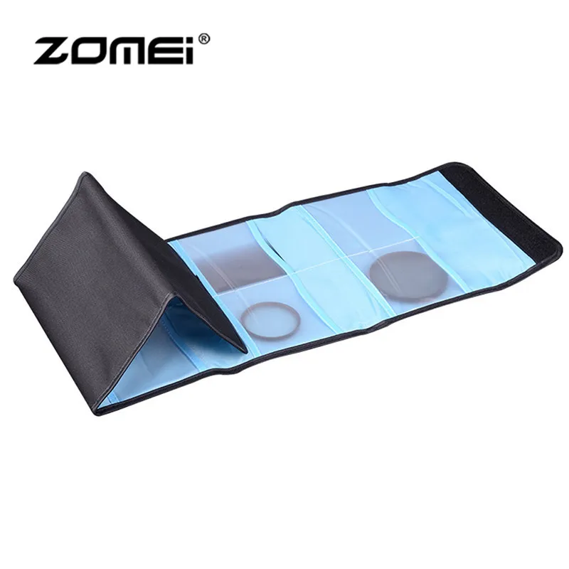 ZOMEI 10 слотов камера UV CPL FLD ND цветной фильтр кошелек адаптер для объектива Кольцо