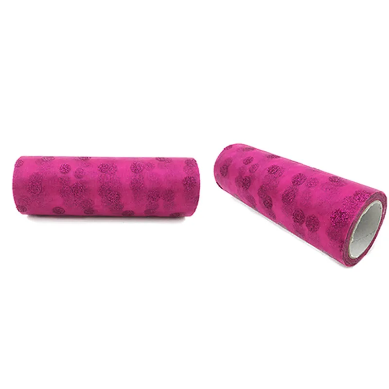 100 ярдов горошек Тюль в рулонах для свадьбы свадебные вечерние декоративные