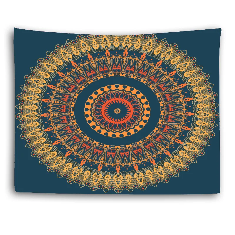 

Tapestry Mandala Series Printing Home Tapestry Wall Hanging Beach Blanket Beach Towel Shawl Carpet