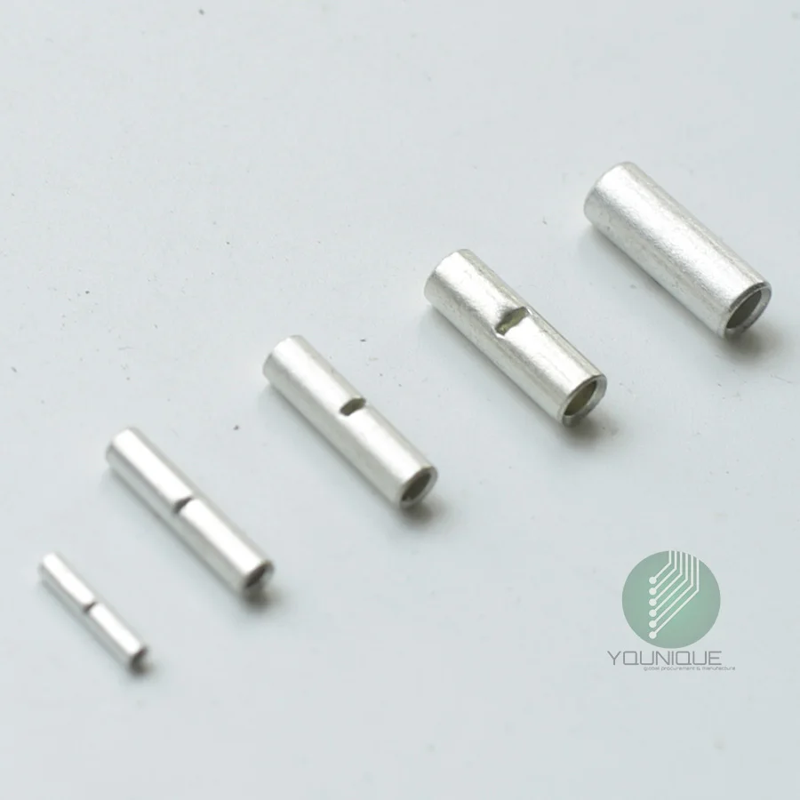 200 шт. 26-10 AWG BN0.5 BN1.25 BN2 BN3.5 BN5.5 неизолированный стыковый разъем обжимной клеммный провод голой
