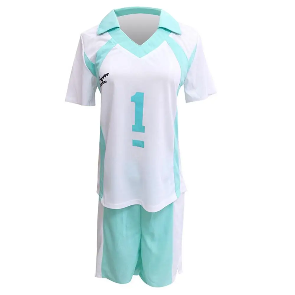Haikyuu Kageyama Tobio Aoba Johsai Koushi Sugawara Oikawa Tooru Косплей Костюм Униформа Джерси Топ +