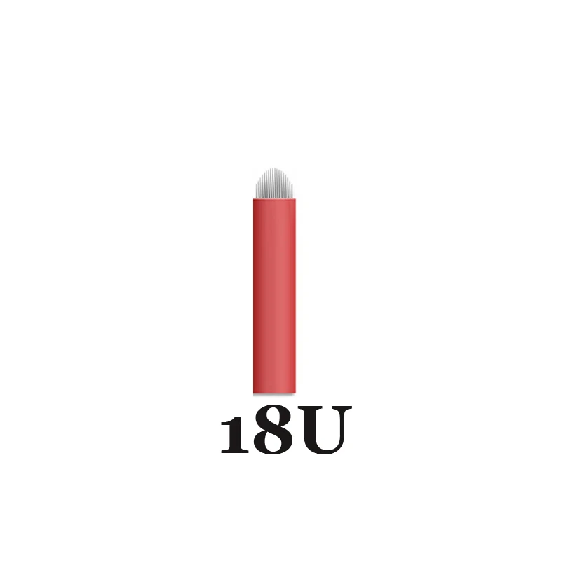 Иглы для перманентного макияжа одноразовые иглы ручные лезвия бровей 7/9/12/14/16/18/21 |