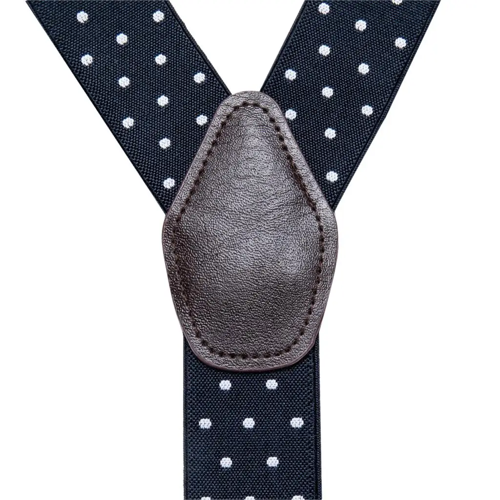 Подтяжки для мужчин Кожаные эластичные смокинговые штаны с Y образной задней