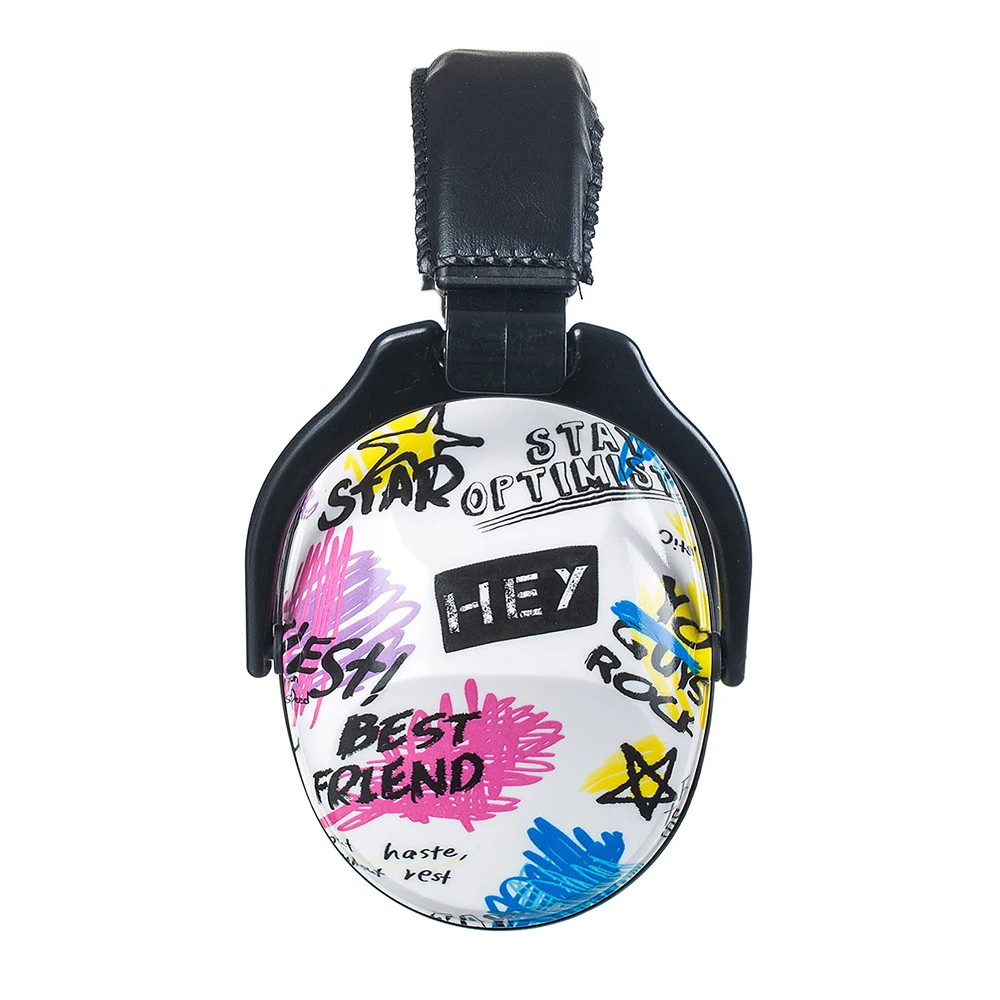 Защитные наушники граффити для малышей детей подростков защита ушей с NRR 25 дБ