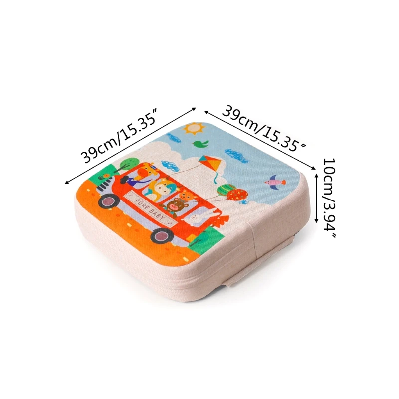 

Cartoon Animal High Chair Pad Booster Dining Sponge Baby Increasing Seat Cushion K3NE