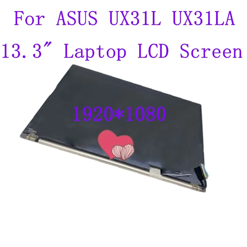 ЖК-экран 13 3 дюйма для ноутбука ASUS UX31L UX31LA с сенсорным экраном в сборе верхняя
