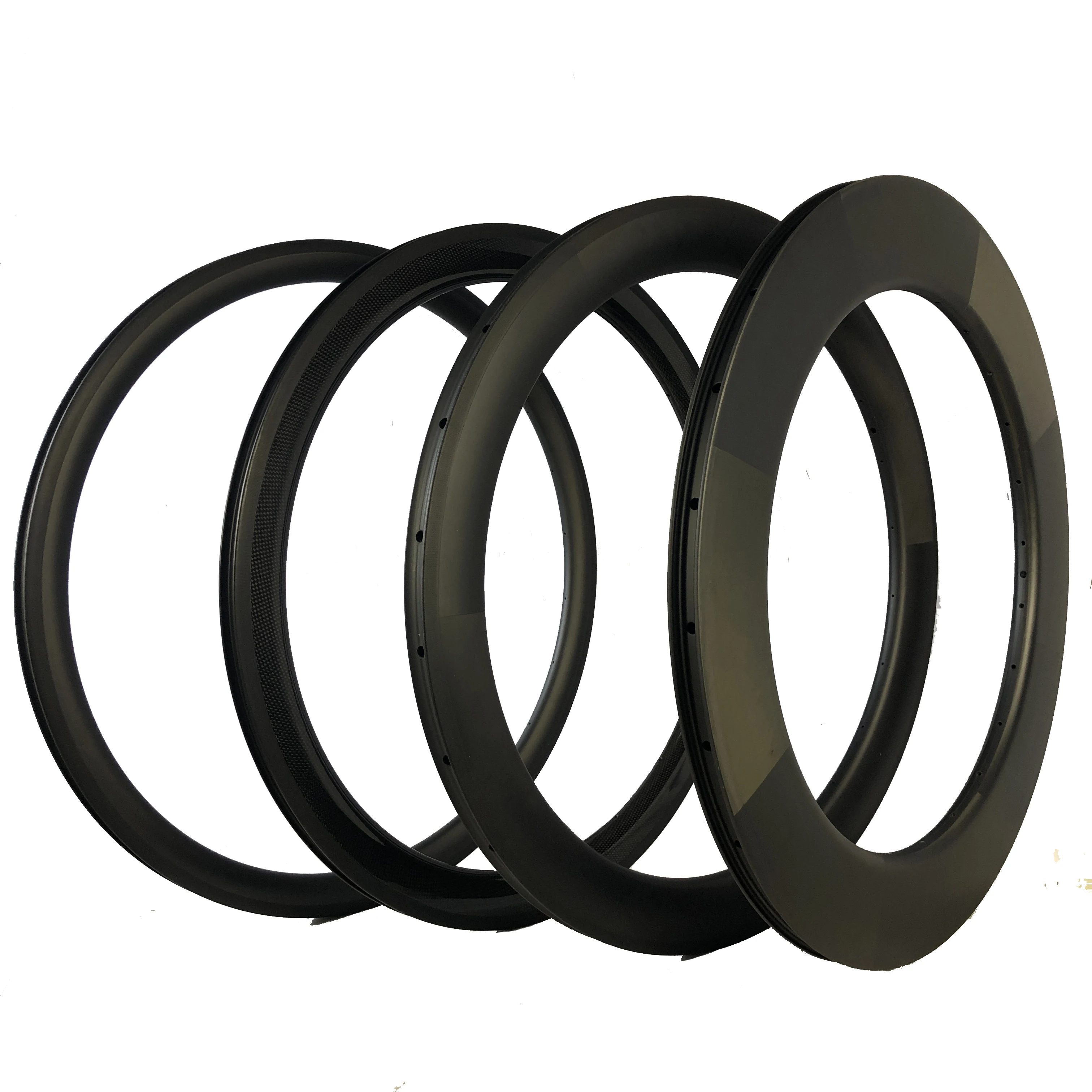 Карбоновые колеса для велосипеда 38мм Clincher Cycling 50мм Chinese UD Carbon Tubeless Wheels 60мм Aerodynamic Road Tubular 23/25мм Wide Rim 88 3K Matt Glossy.