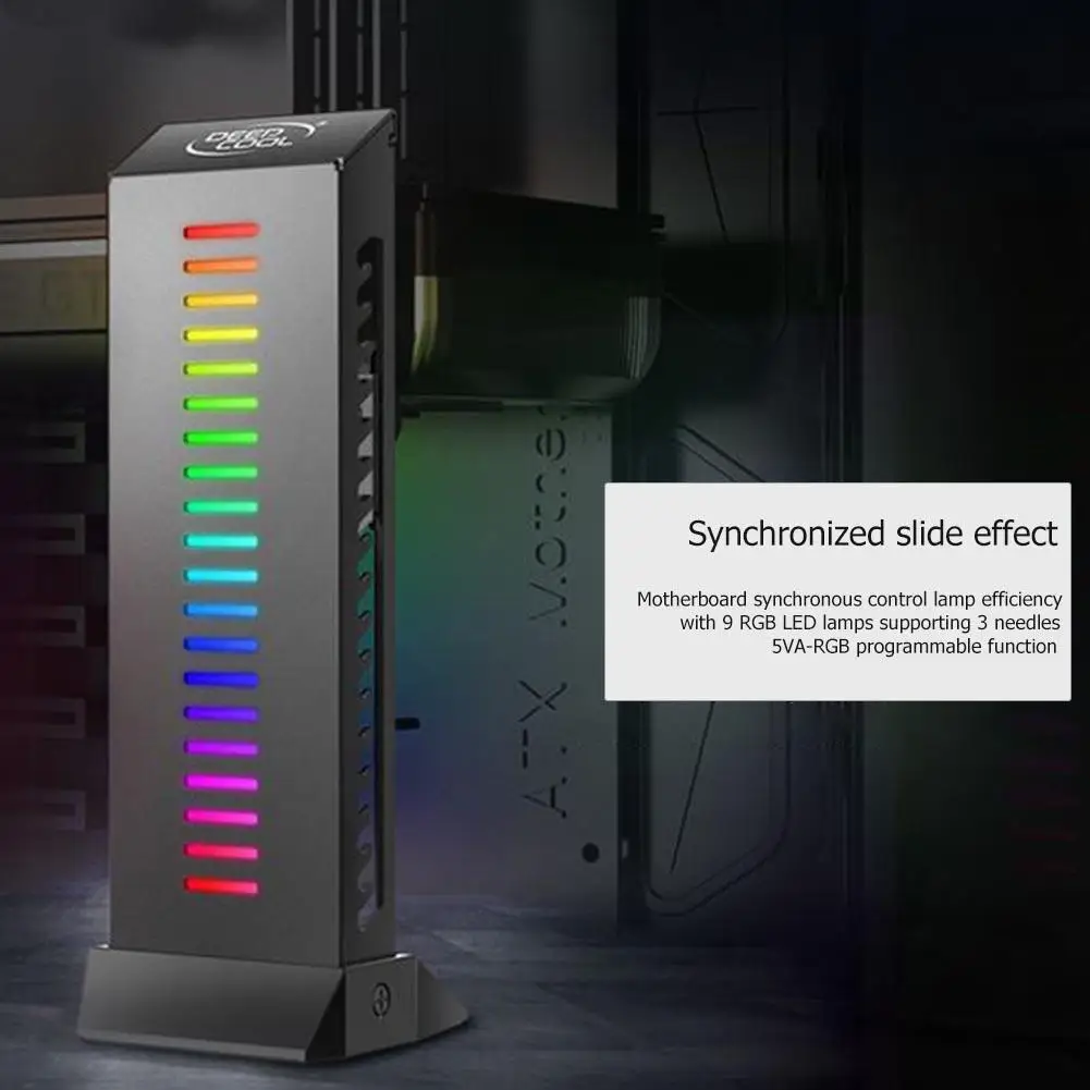 A-RGB кронштейн графической карты GPU Поддержка RGB управляемый держатель для