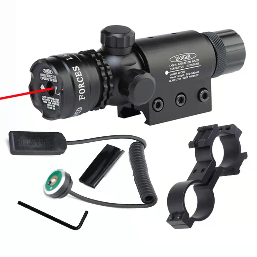 

Прицел для винтовки JG1, лазерный прицел с зеленой точкой, 532нм, Регулируемый прицел с 20 мм креплением Пикатинни и 1 дюймовым кольцевым креплен...