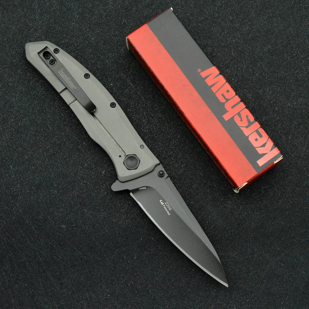 

New Kershaw 2200 folding knife high hardness outdoor portable self defense pocket EDC wilderness survival Knives